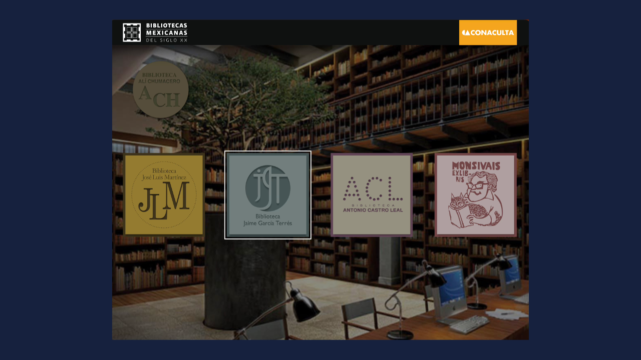 Bibliotecas Mexicanas del Siglo XX - Screenshot 1