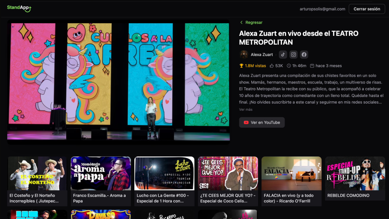 StandApp+ - Screenshot 1